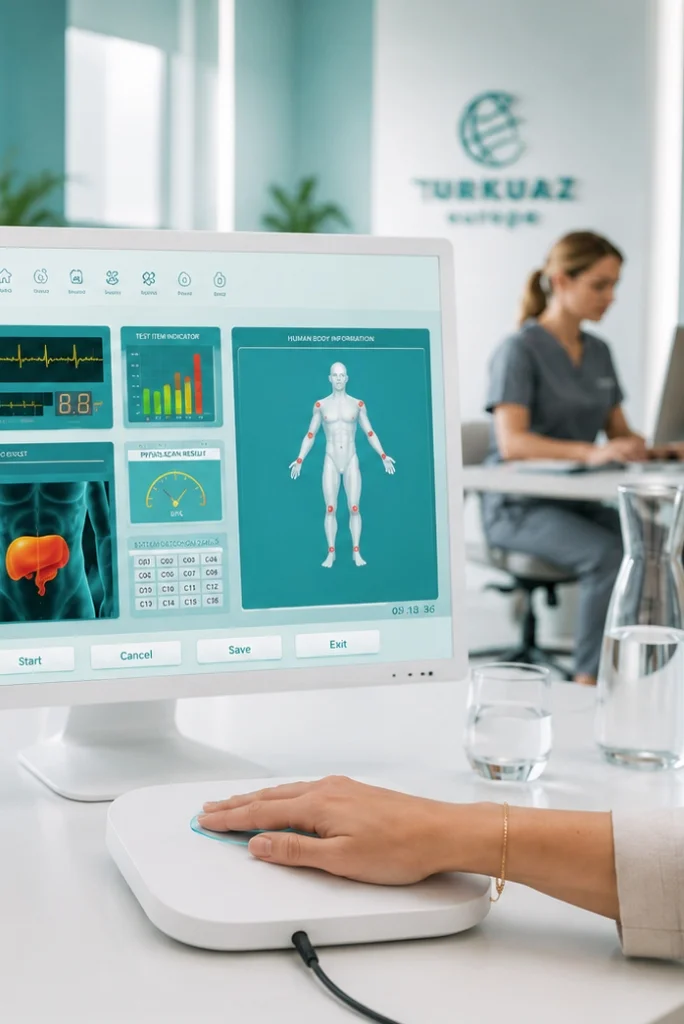 Health Scanning Test Device